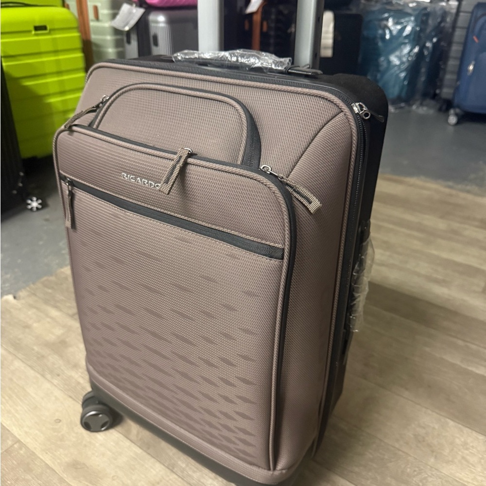 Ricardo Brown Rolling Suitcase